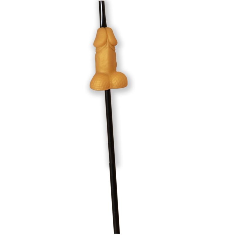 diablo picante goldener strohhalm in penisform