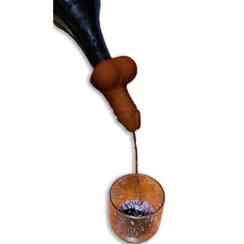 Diablo Picante Mulatto Wein Karaffe in Penisform