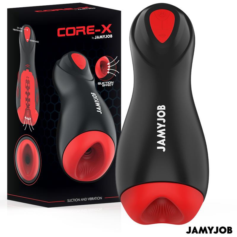 jamyjob core x automatischer masturbator 5 saug und vibrationsmodi