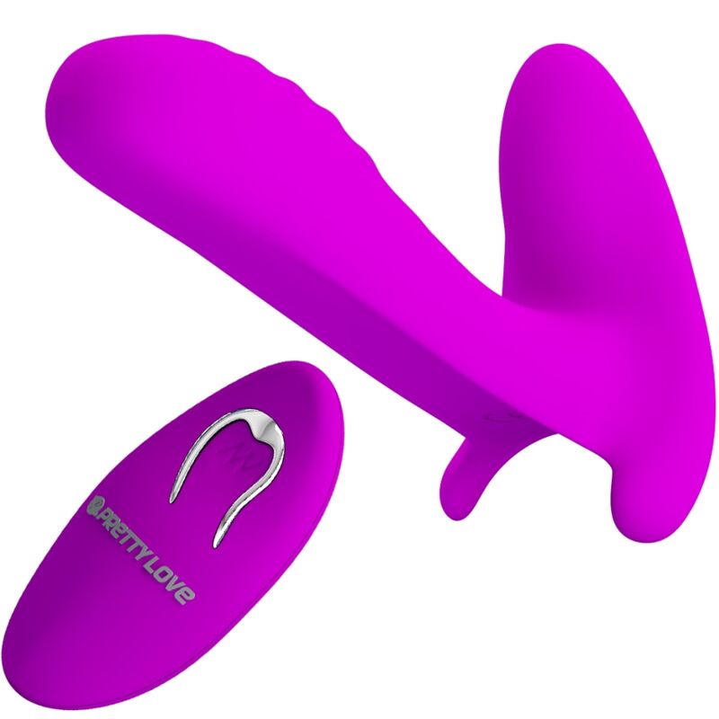 pretty love massager vibrator 12 vibrationen fernbedienung lila
