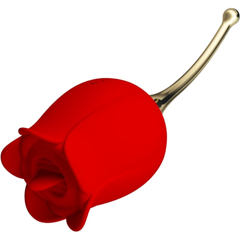pretty love rose lover rose klitoris stimulator 12 vibrationen rot