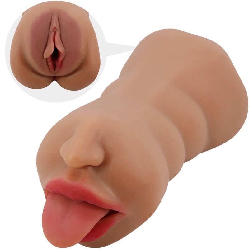 crazy bull sarah doppelmasturbator mund vagina fleisch