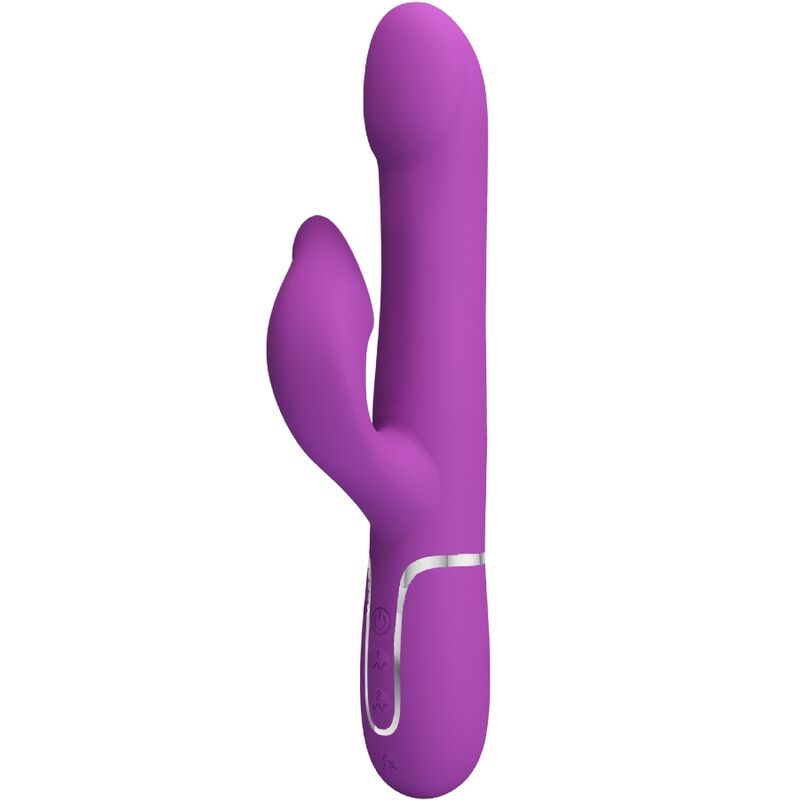 pretty love 4 in 1 multifunktionsvibrator stimulator lila