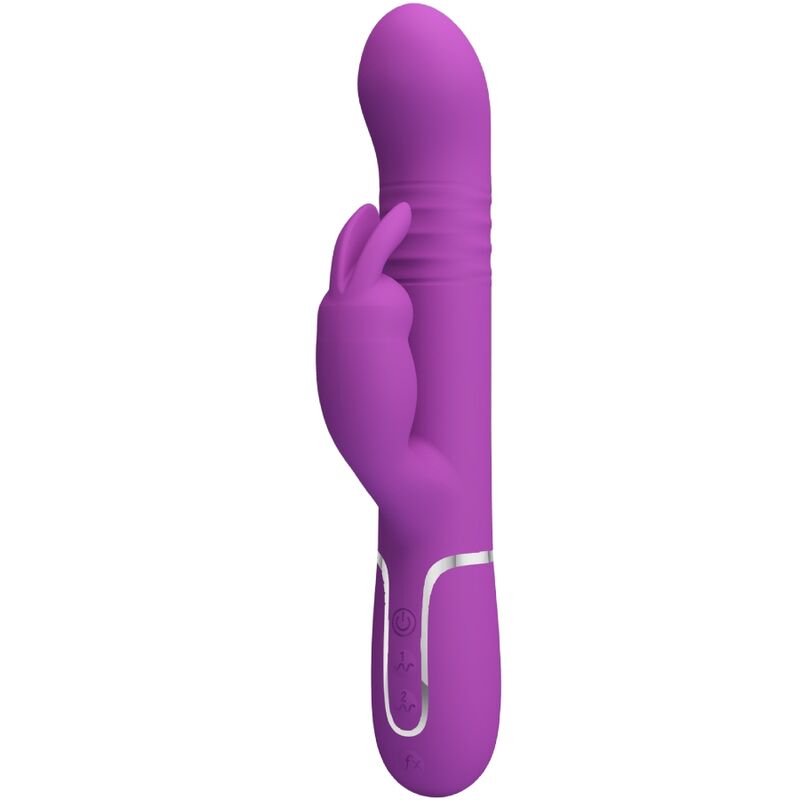pretty love coale 4 in 1 multifunktions rabbit vibrator lila
