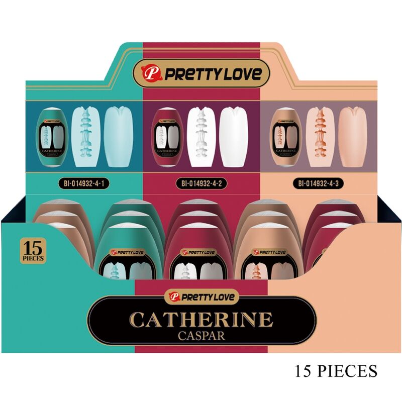 pretty love caspar pack 15 verschiedene mÄnnliche mastrubatoren