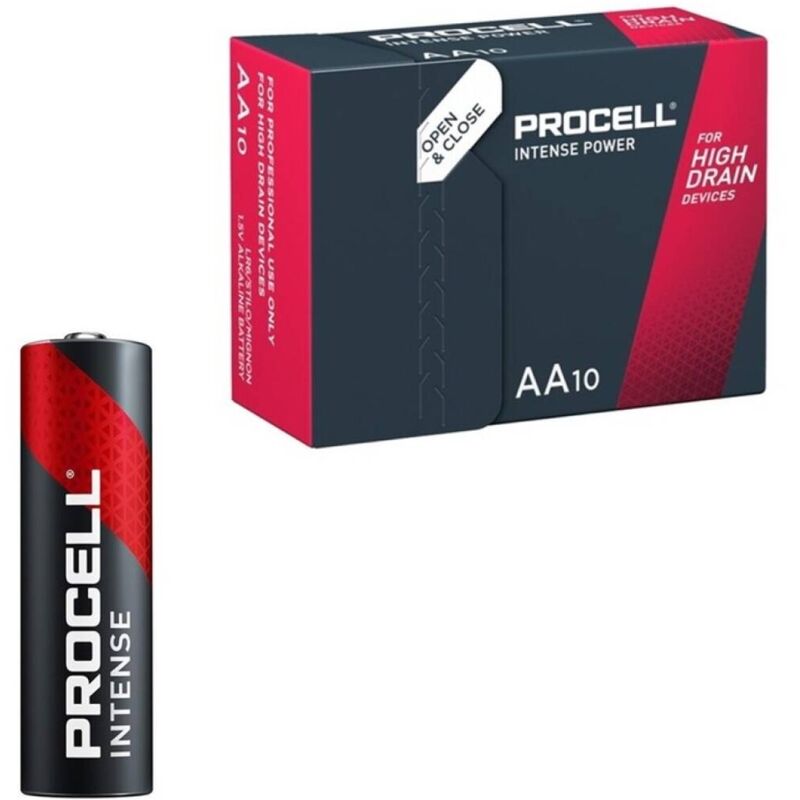 procell intensive power alkaline lr6 aa 1,5 v box*10