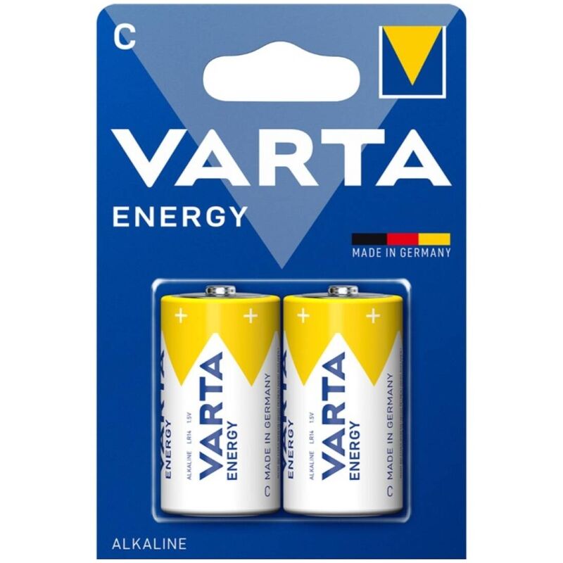 varta energy alkaline batterie c lr14 blister*2