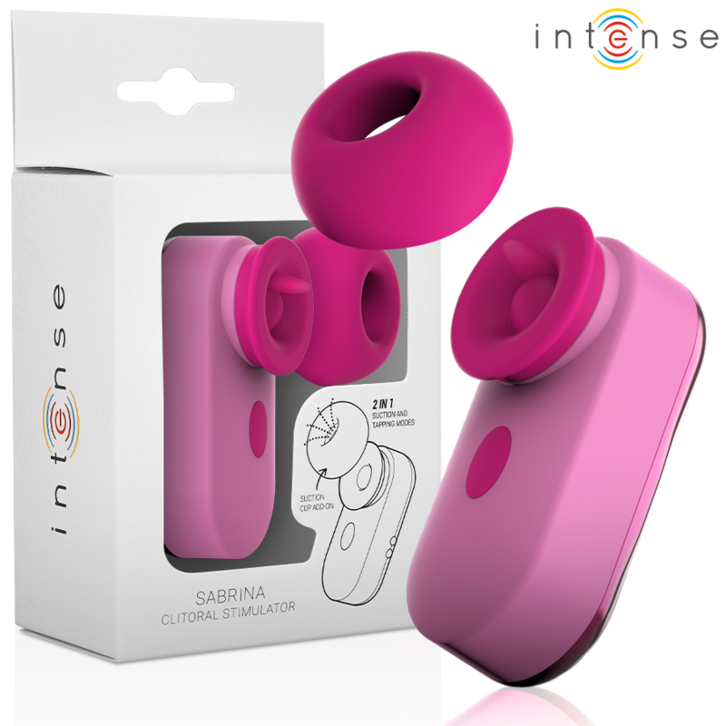 intense sabrina clit stimulator rosa