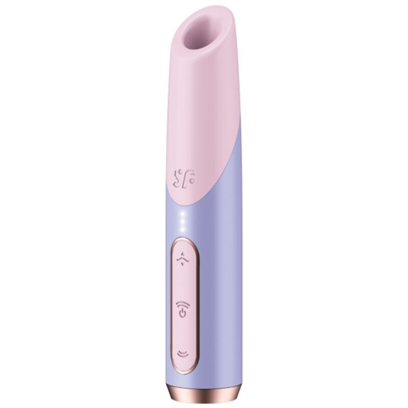 satisfyer bold kiss wave klitoris stimulator rosa / violett
