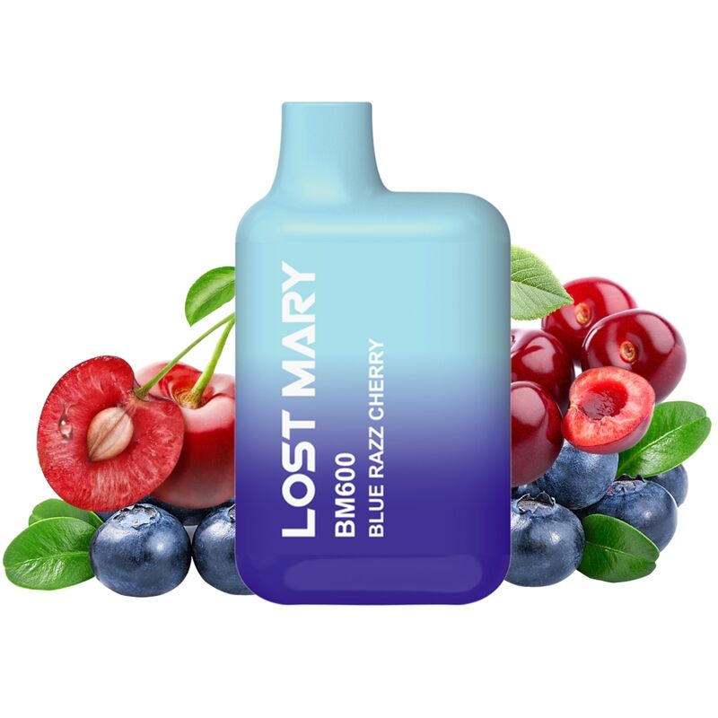 lost mary bm600 nikotin vaper 2% einweg blue razz cherry