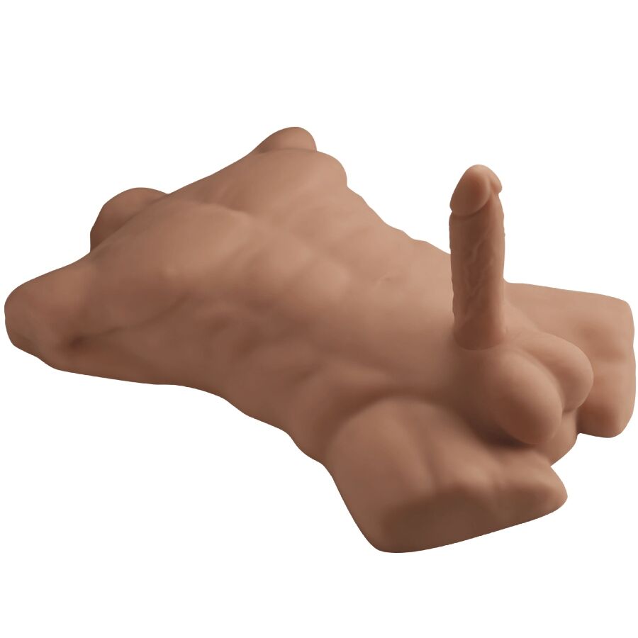 silexd apollo l realistischer mÄnnlicher torso karamell