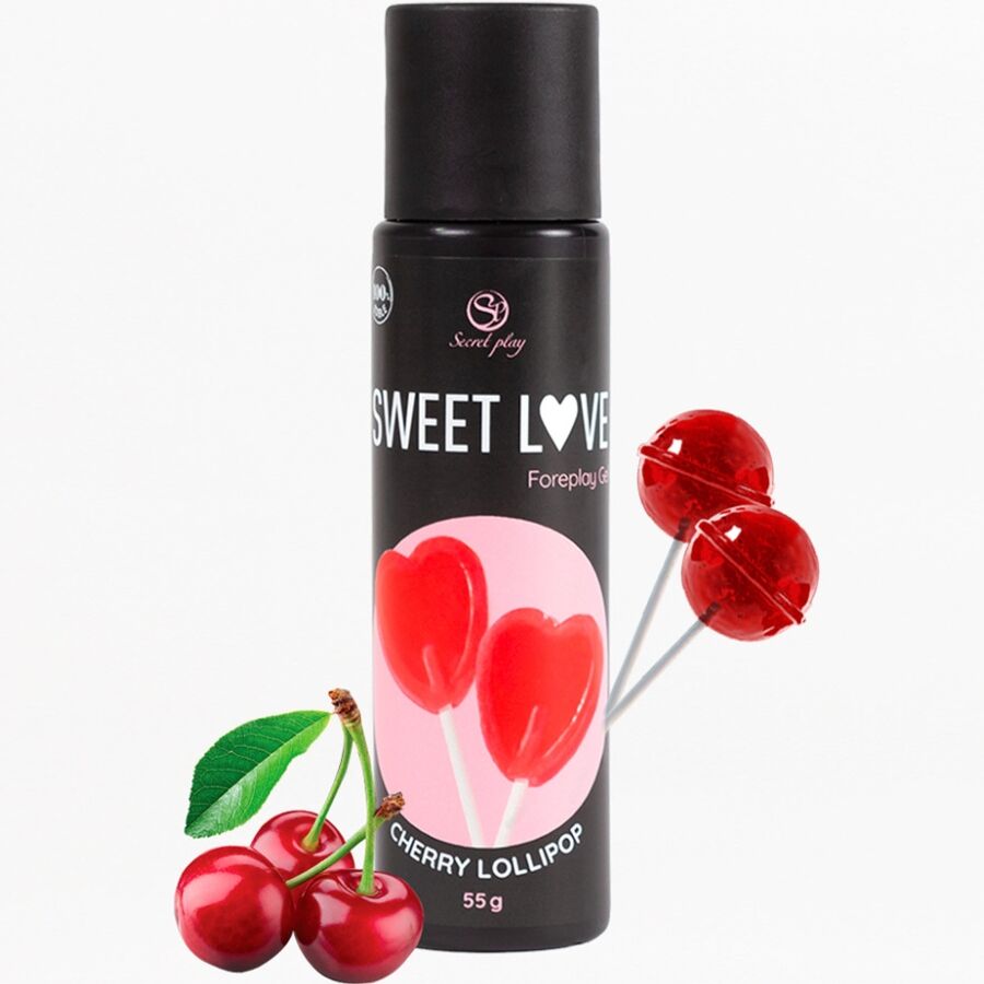 secretplay kirsche lollipop gel sÜsse liebe 60 ml