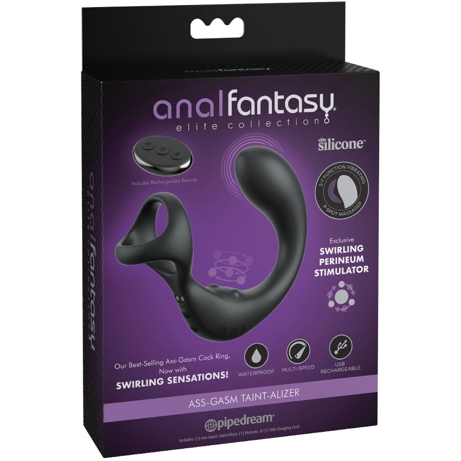 anal fantasy elite collection vibrierender analmassager mit fernbedienung
