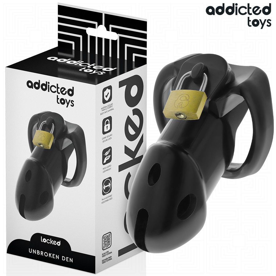 addicted toys locked unbroken den peniskÄfig 9,8 cm