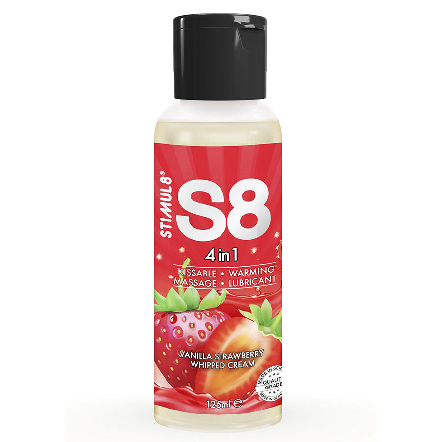 stimul8 s8 4 in 1 erdbeer dessert schmiermittel 125 ml
