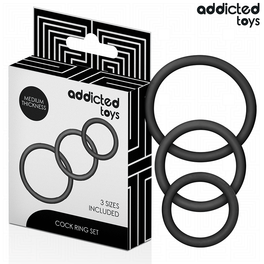 addicted toys set silikonringe modell 2