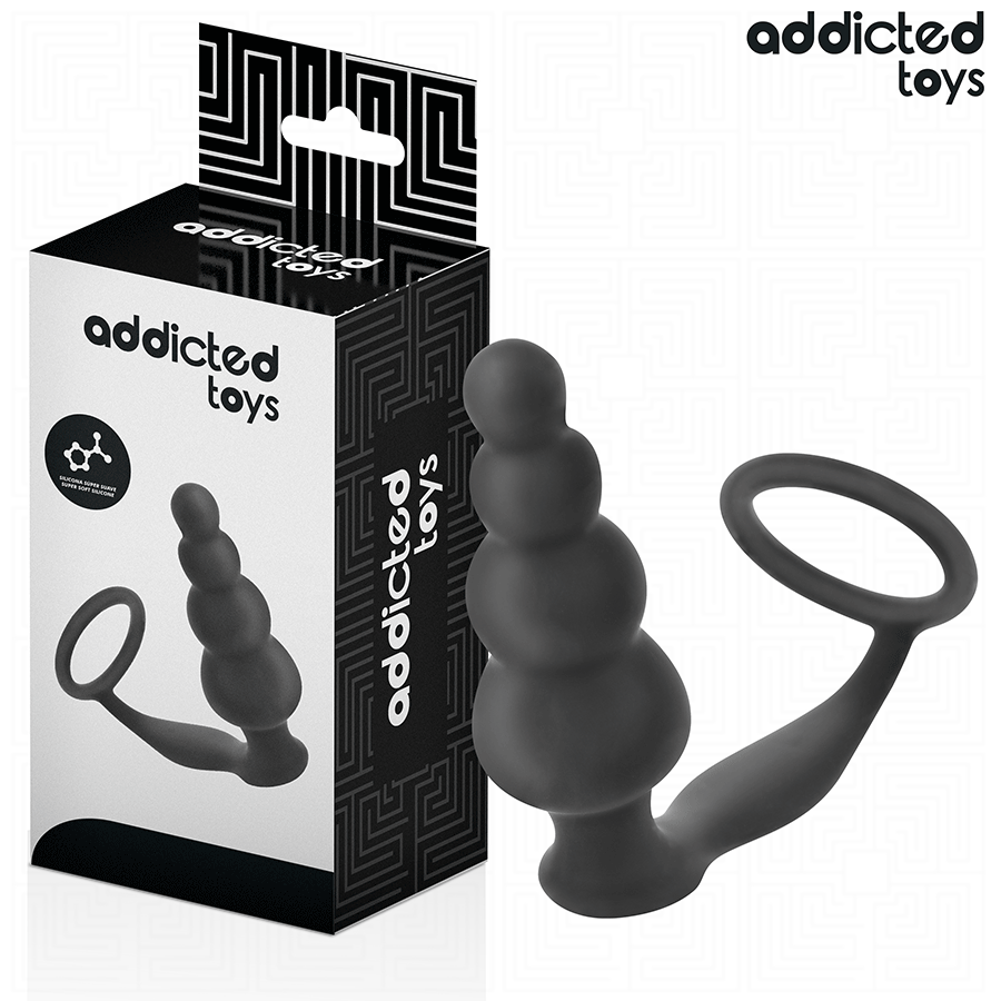 addicted toys analplug mit ring modell 5