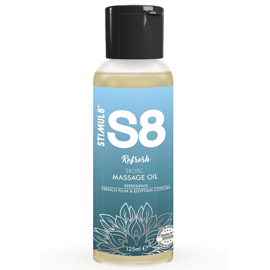 stimul8 s8 refresh baumwollmassageÖl 125 ml