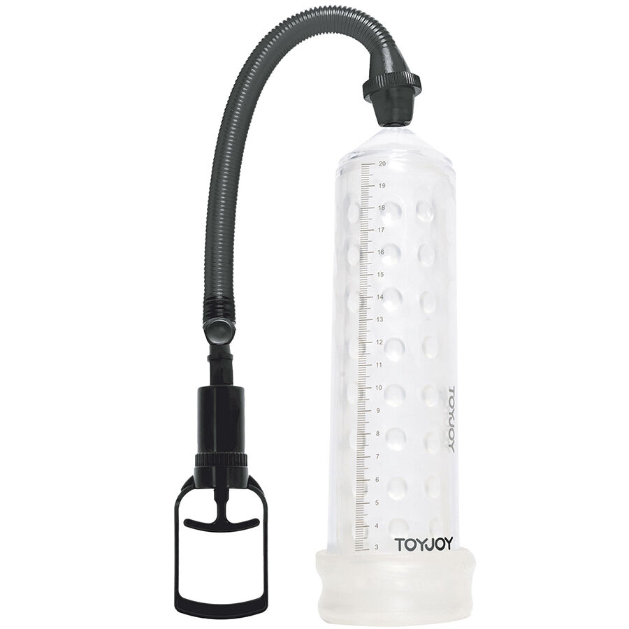 toyjoy leistungsstarke massagepumpe mit transparenter hÜlle