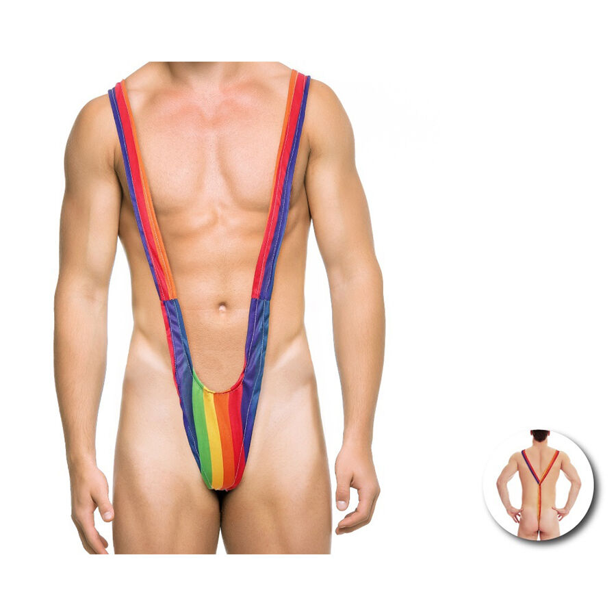 pride herren trikini regenbogenflagge