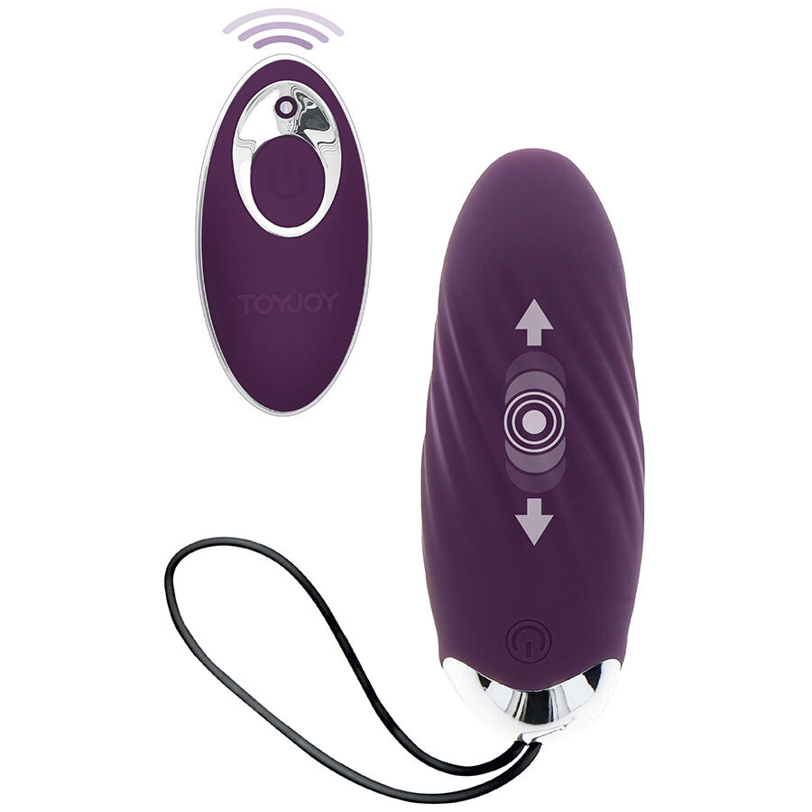 toyjoy happiness knock knock eggstavagant vibrator fernbedienung lila