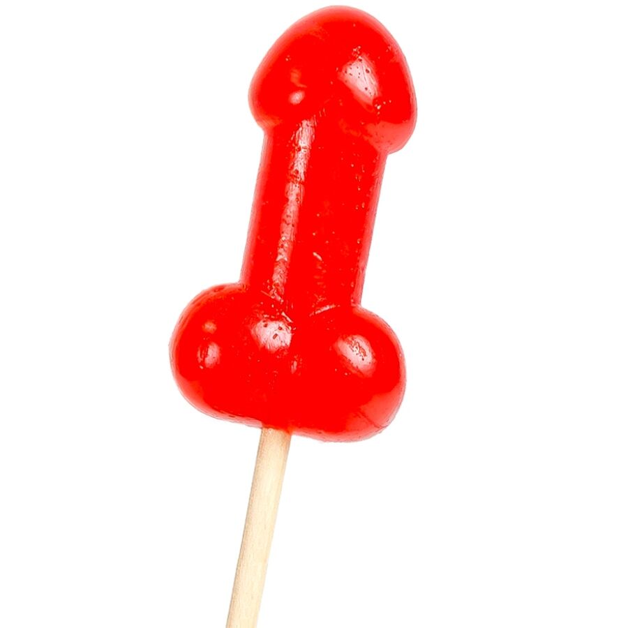 secretplay cherry candy penis lollipop mit wÜrzigem hitzeeffekt
