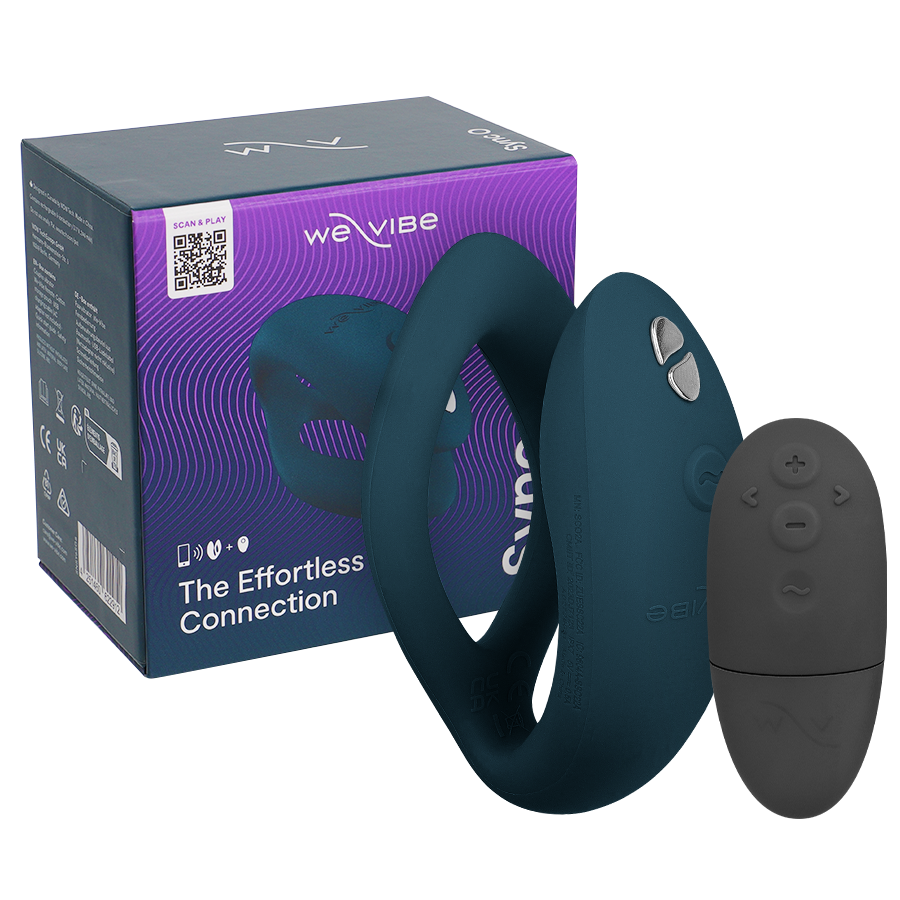 we vibe sync o flexibler vibrator mit fernbedienung dunkelgrÜn