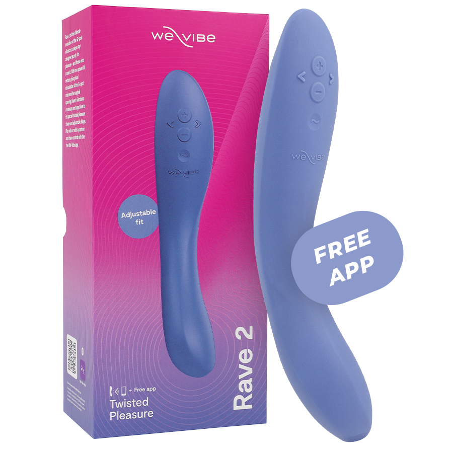 we vibe rave 2 g spot vibrator blau