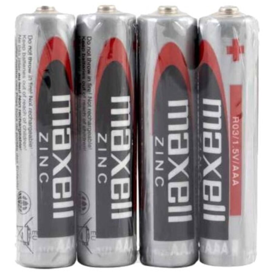 maxell batterie salina manganeso aaa r03 einziehbar*4