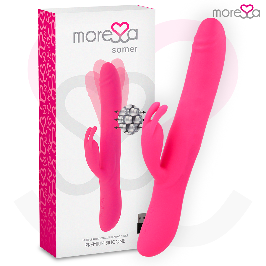 moressa somer premium vibrator mit mehrfachdrehung