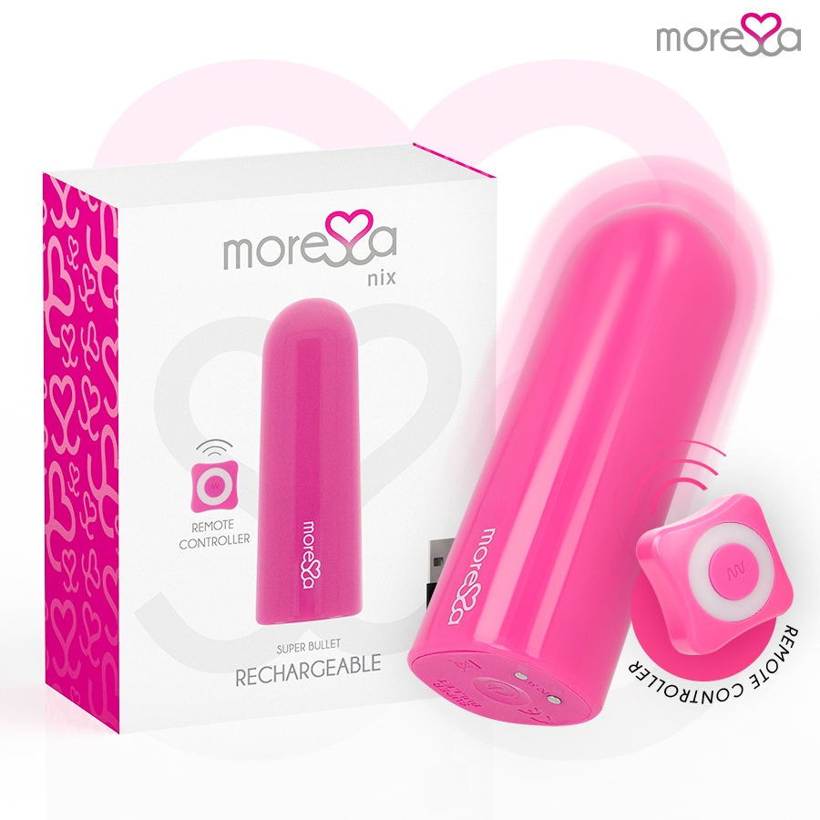 moressa nix vibrator fernbedienung rosa