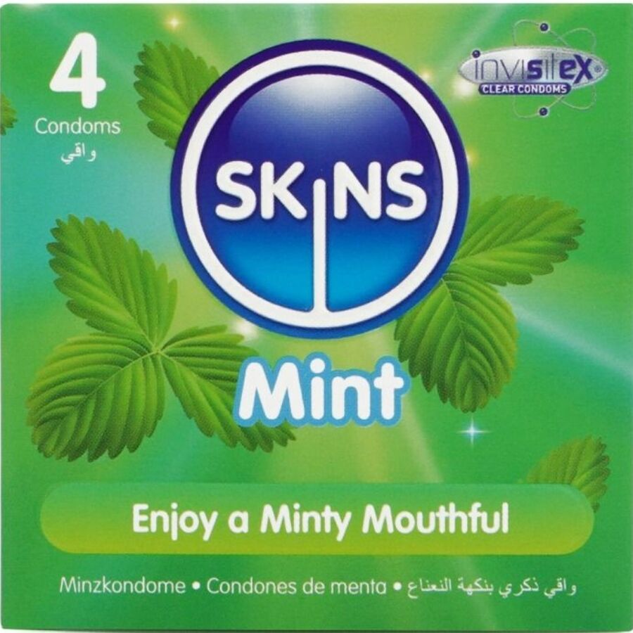 skins mint premium kondome packung 4