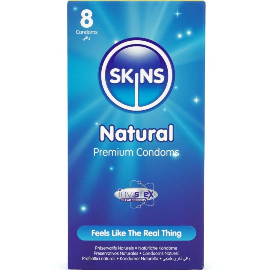 skins natÜrliche premium kondome packung 8