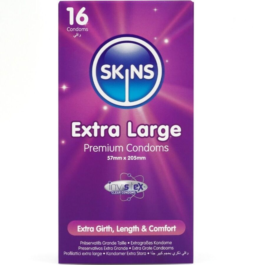 skins extra grosse premium kondome packung 16
