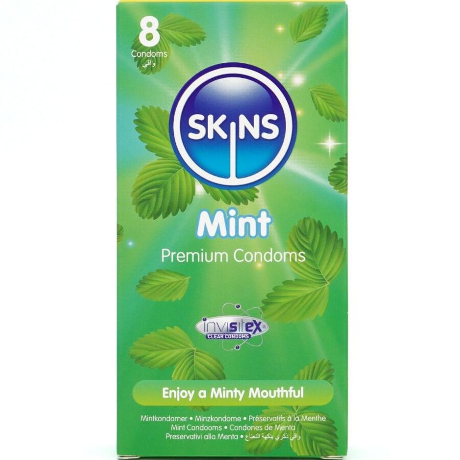 skins mint premium kondome packung 8
