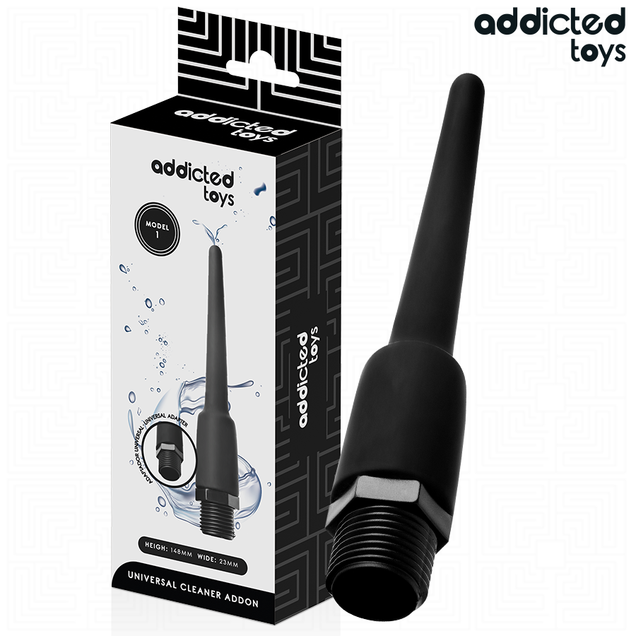 addicted toys anal cleaner mit universaladapter modell 1