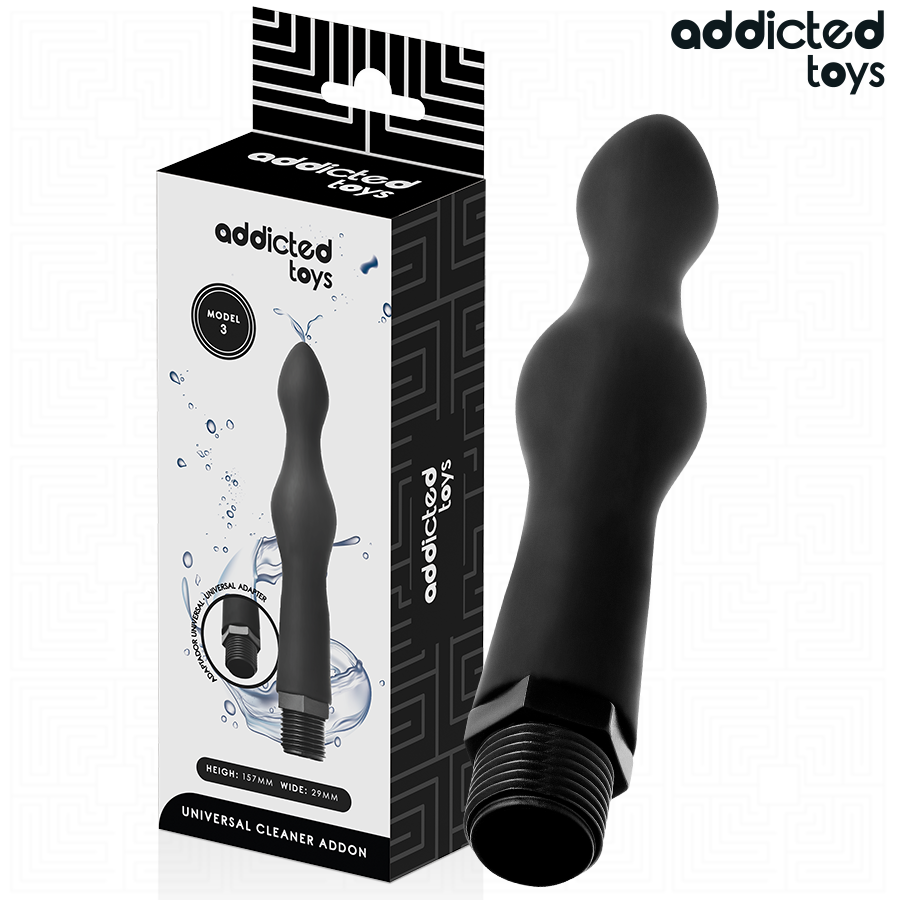 addicted toys anal cleaner mit universaladapter modell 3