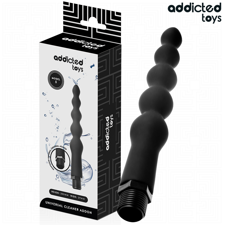 addicted toys anal cleaner mit universaladapter modell 5