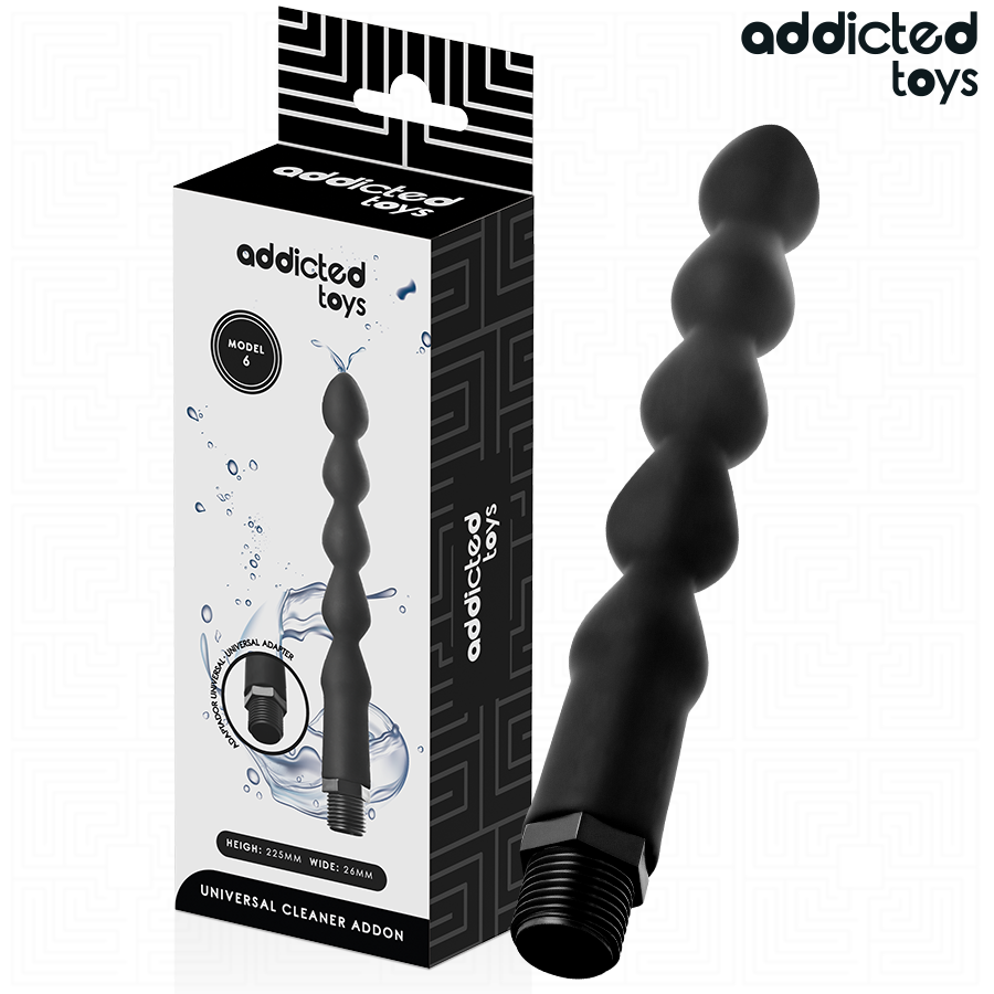 addicted toys anal cleaner mit universaladapter modell 6