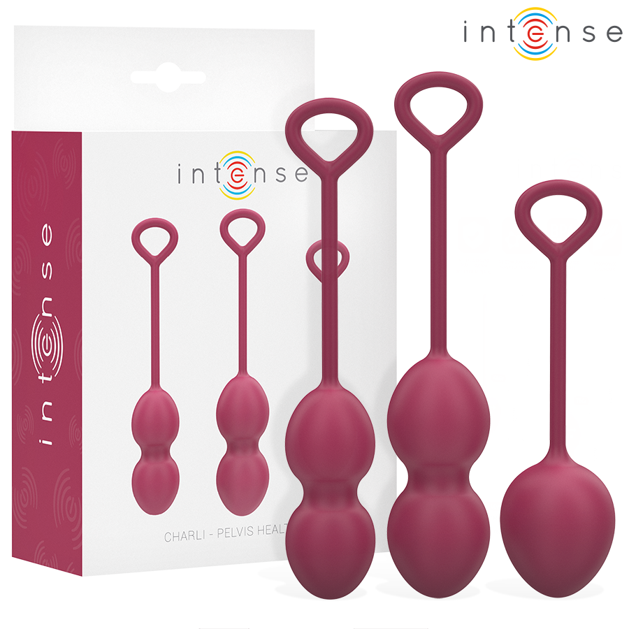intense charli kegel ball kit burgund