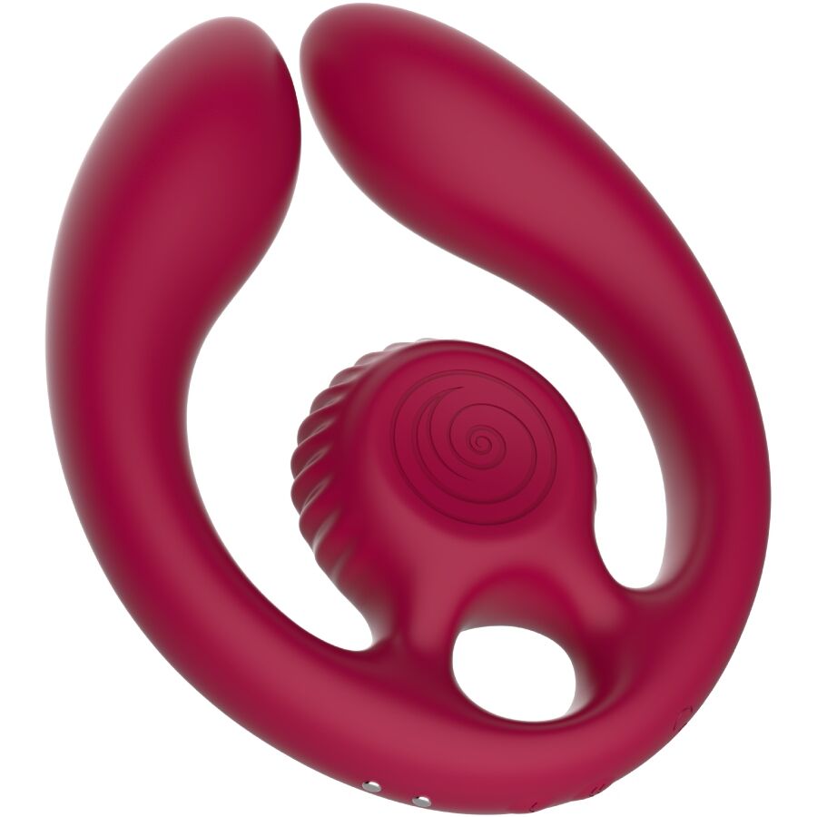 snail vibe gizi duo paarstimulator fernbedienung burgund