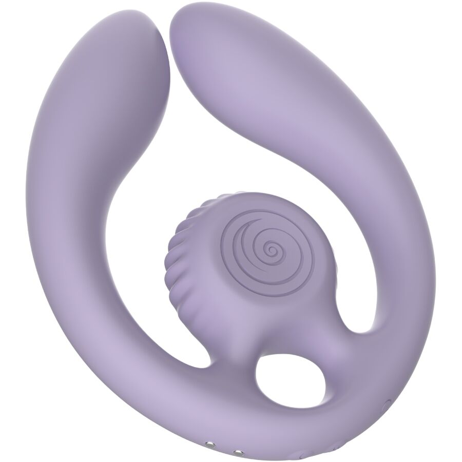 snail vibe gizi duo paarstimulator fernbedienung lila