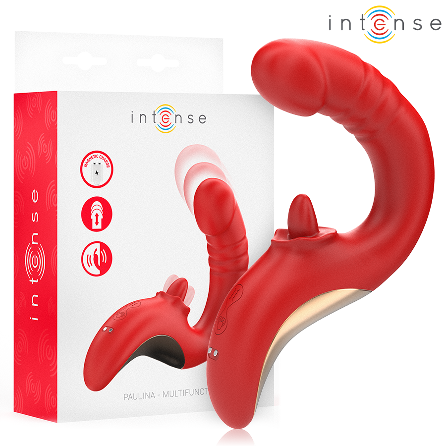 intense paulina vibrator und stimulator in u form rot