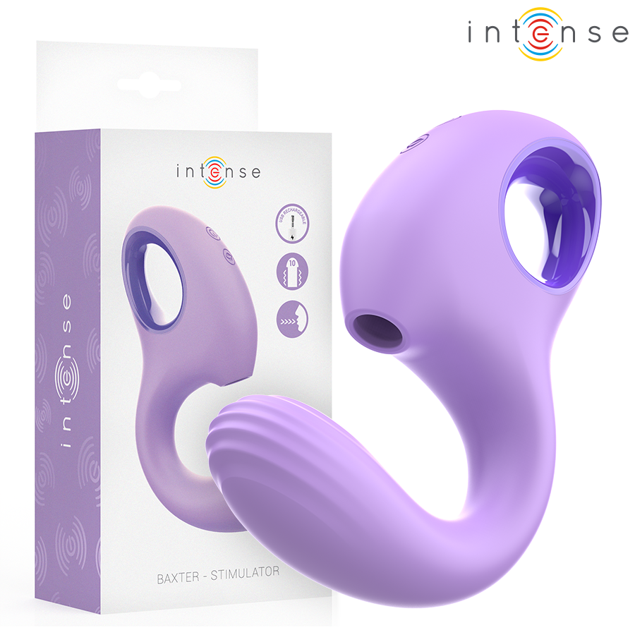 intense baxter vibrator stimulator violett