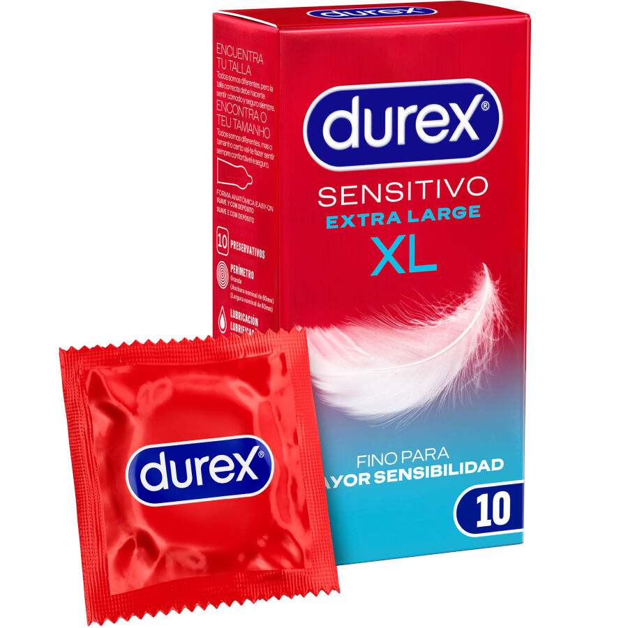 durex sensitive xl kondome 10 einheiten