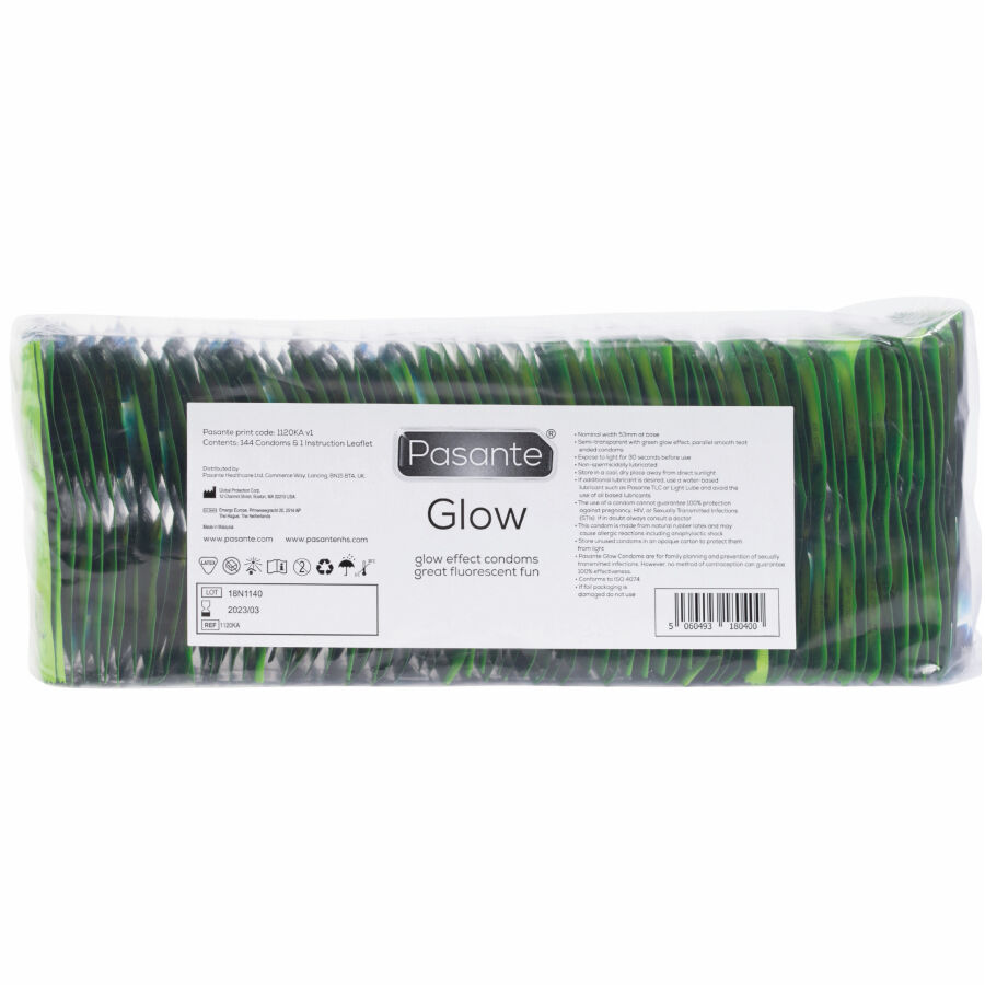 pasante glow kondombeutel 144 einheiten