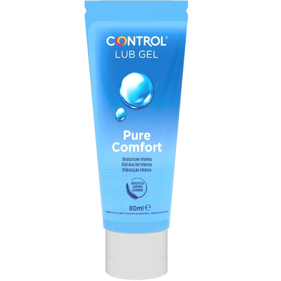 control pure comfort intensives feuchtigkeitsspendendes gleitmittel 80 ml
