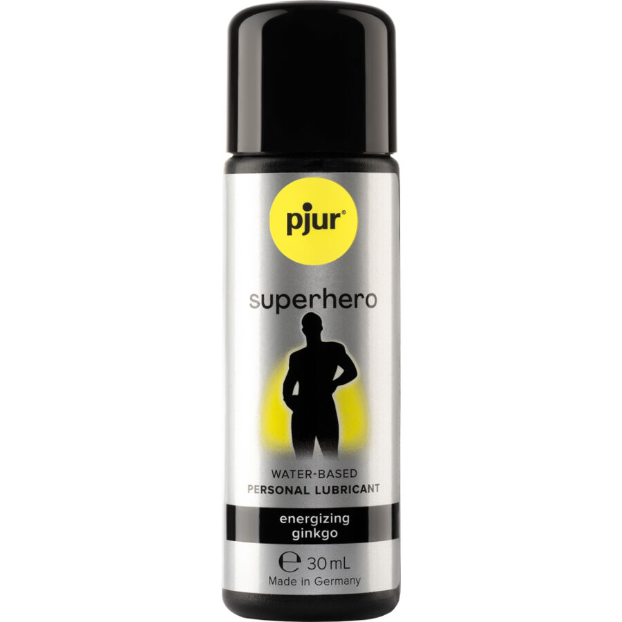 pjur superhero energizing lubricant ginkgo 30 ml