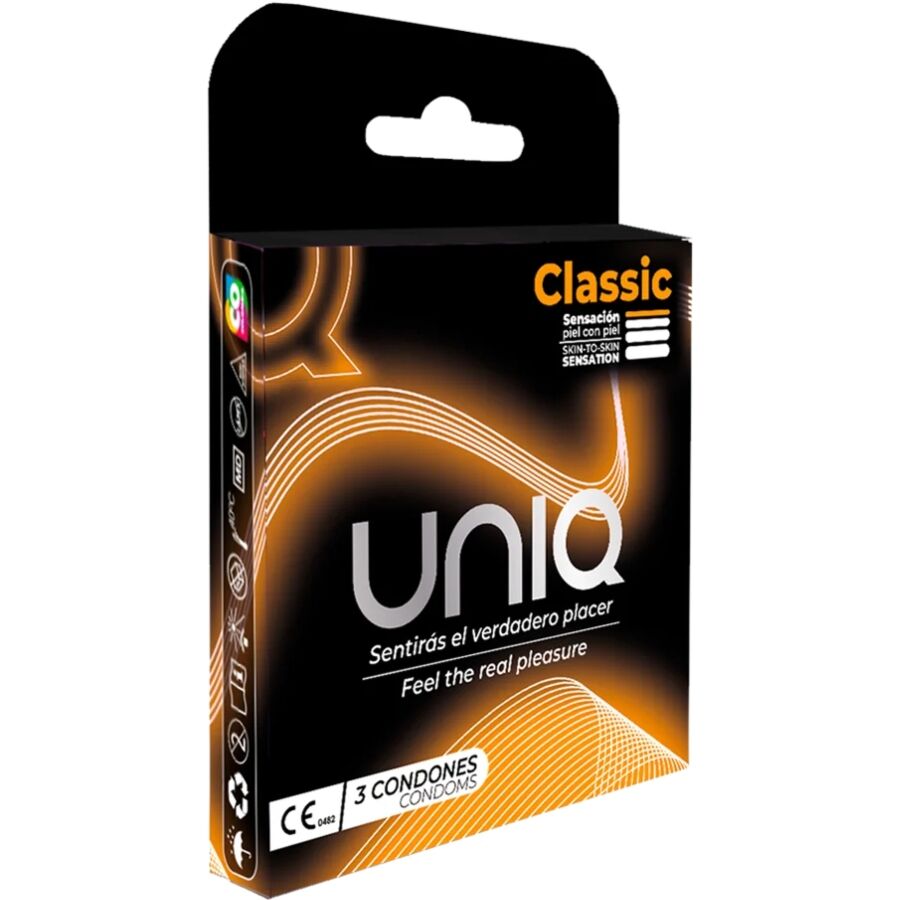 uniq classic latexfreie kondome 3 einheiten