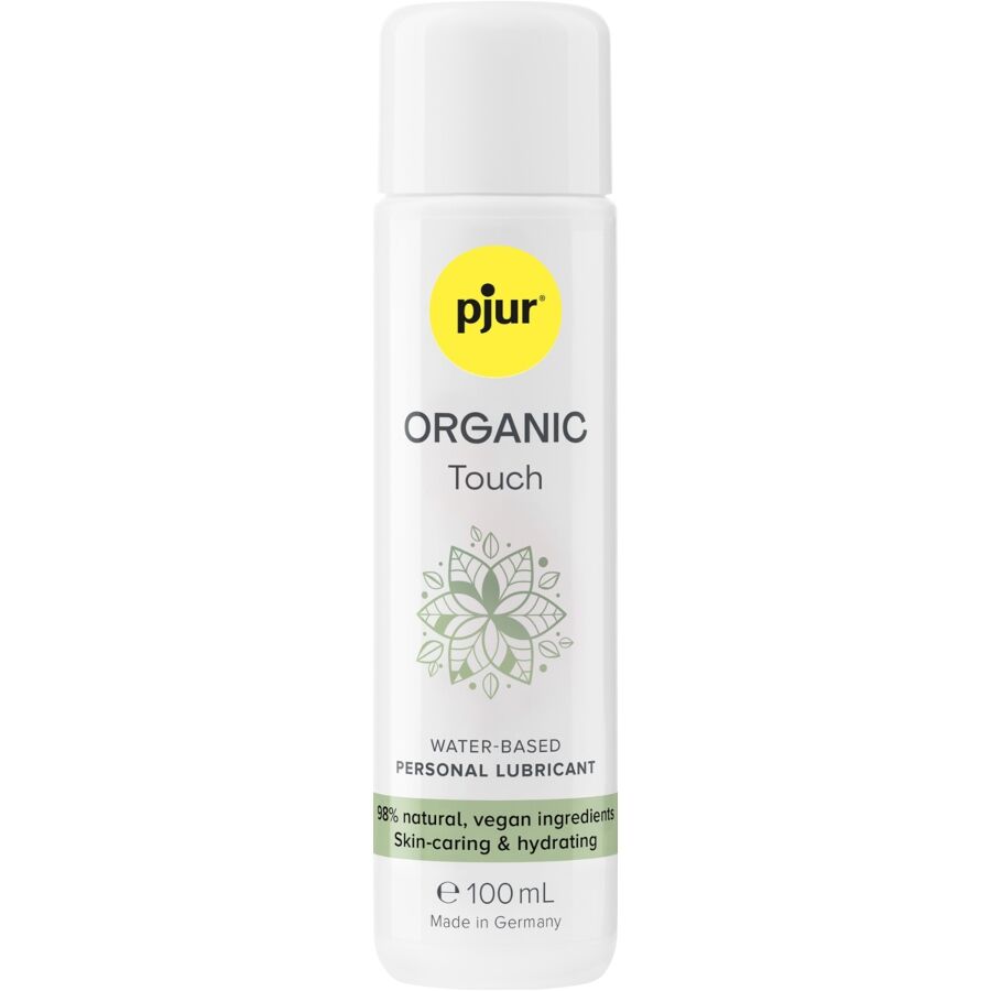 pjur organic touch gleitmittel vegan feuchtigkeitsspendend 100 ml